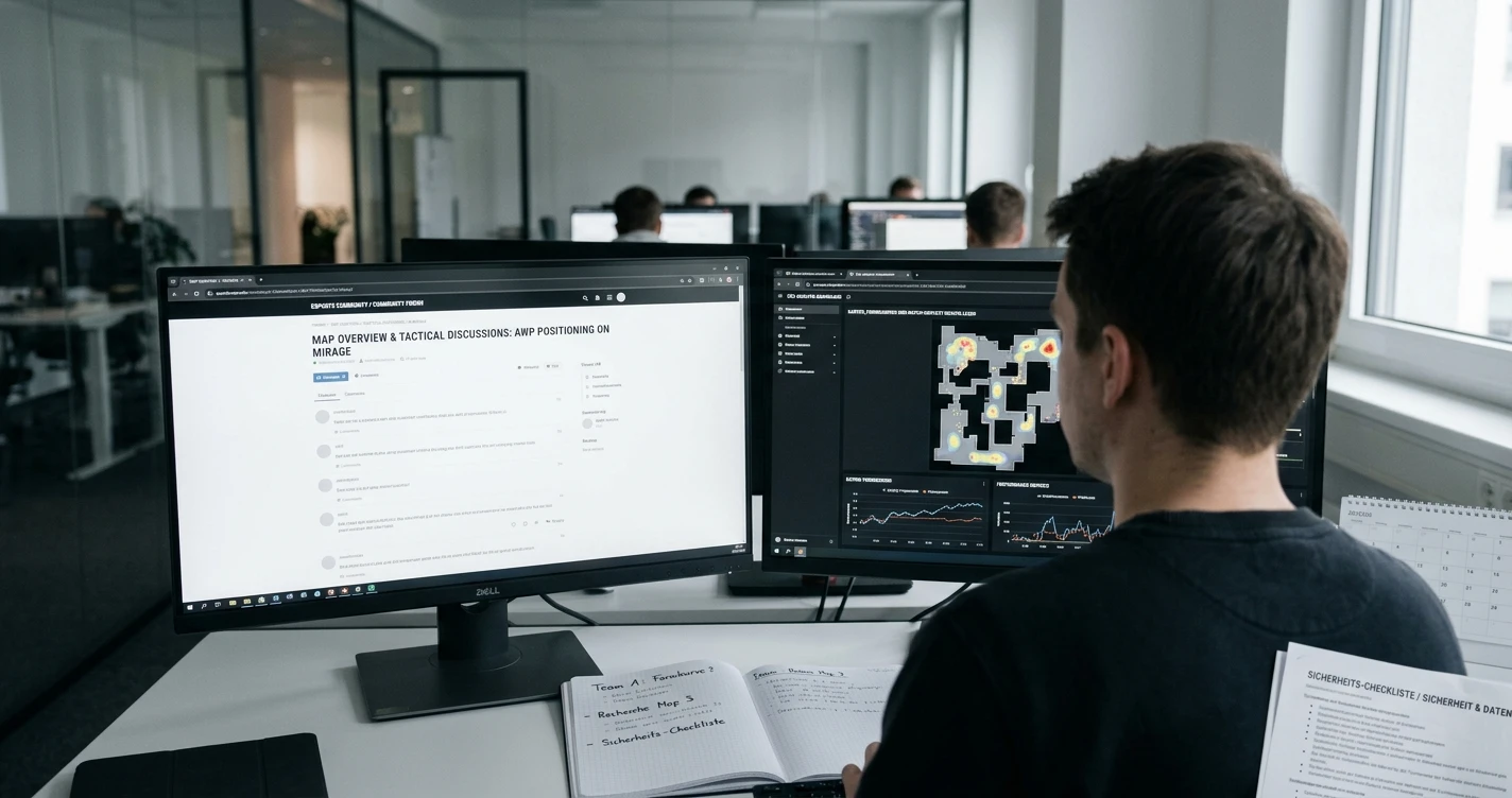 CS2-Analyse-Dashboard: Karten, Formkurven und Match-Kontext richtig lesen – Bild 3: thematischer visueller Kontext ohne Werbeelemente