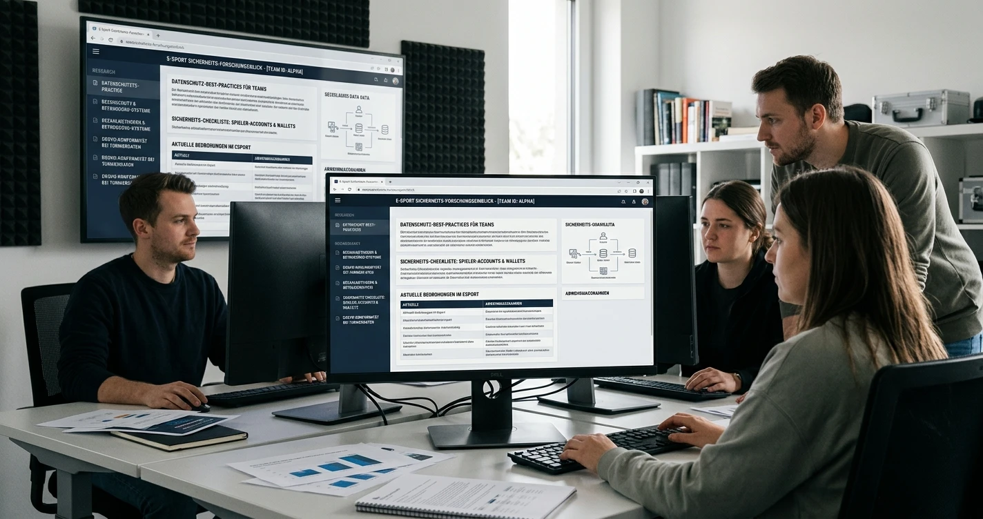 Digitale Zahlungssicherheit im eSports: Wallets, Karten und Datenschutz – Bild 3: thematischer visueller Kontext ohne Werbeelemente