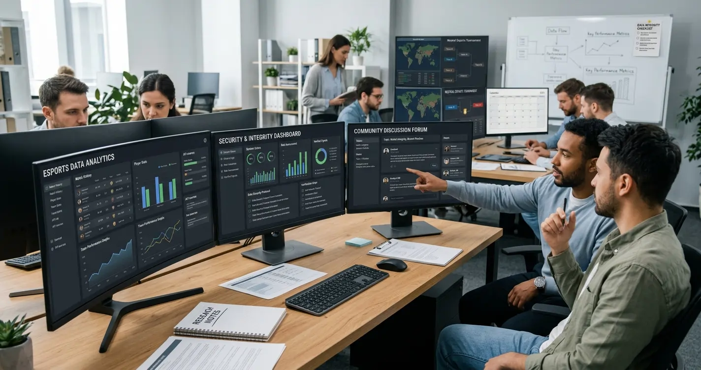 eSports-Community-Plattformen: Daten, Diskussionen und Vertrauenssignale – Bild 4: thematischer visueller Kontext ohne Werbeelemente