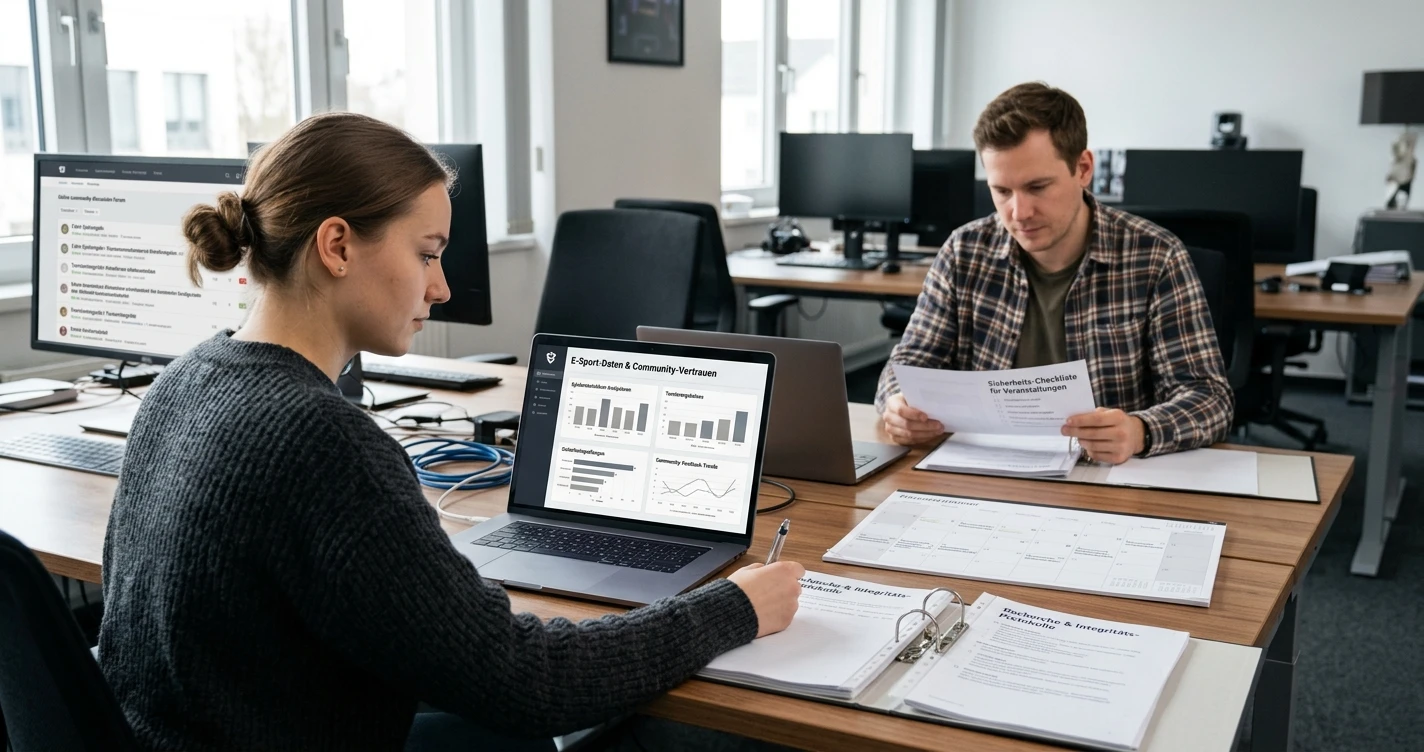 eSports-Community-Plattformen: Daten, Diskussionen und Vertrauenssignale – Bild 6: thematischer visueller Kontext ohne Werbeelemente