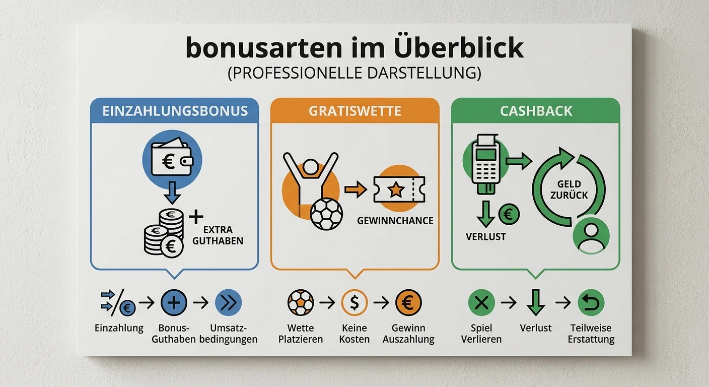 Bonustypen bei eSports-Plattformens – Willkommensbonus, Freiwette und Cashback im strukturierten Überblick