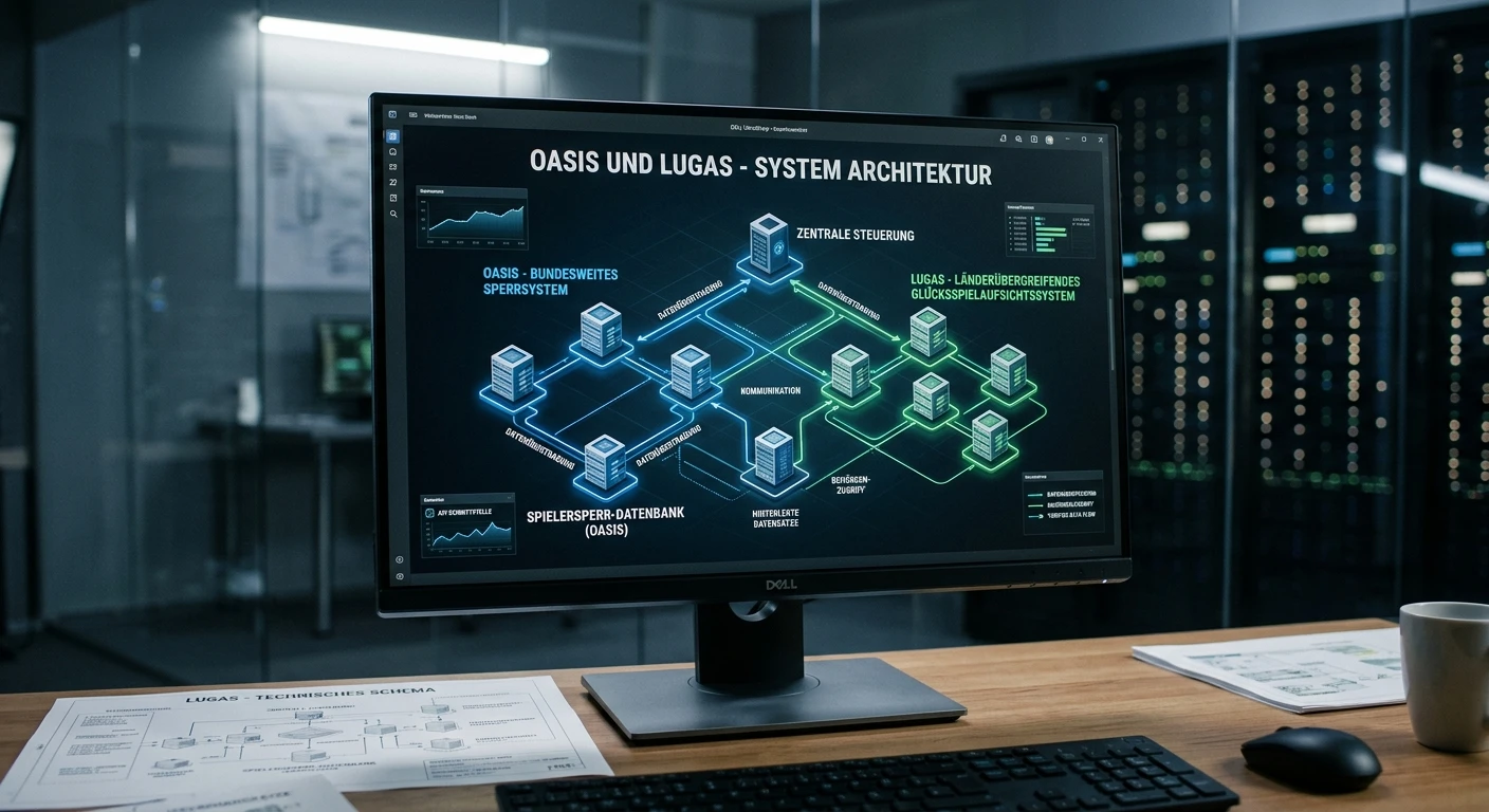 OASIS-Sperrsystem und LUGAS-Limitdatei als Pflicht-IT-Systeme für GGL-lizenzierte Plattformen in Deutschland