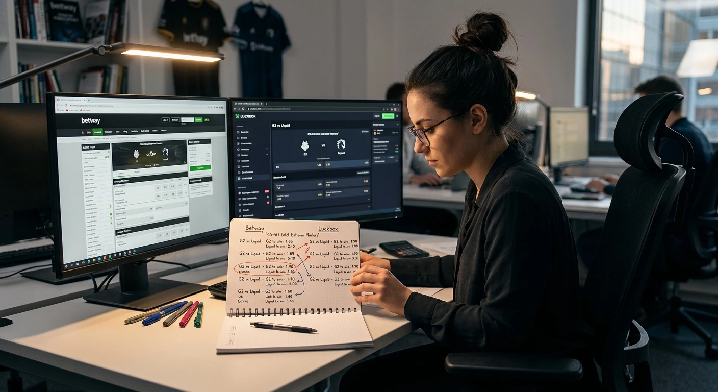 Wettquoten bei eSports-Anbietern vergleichen – Line Shopping Methode und Vergleichsportale