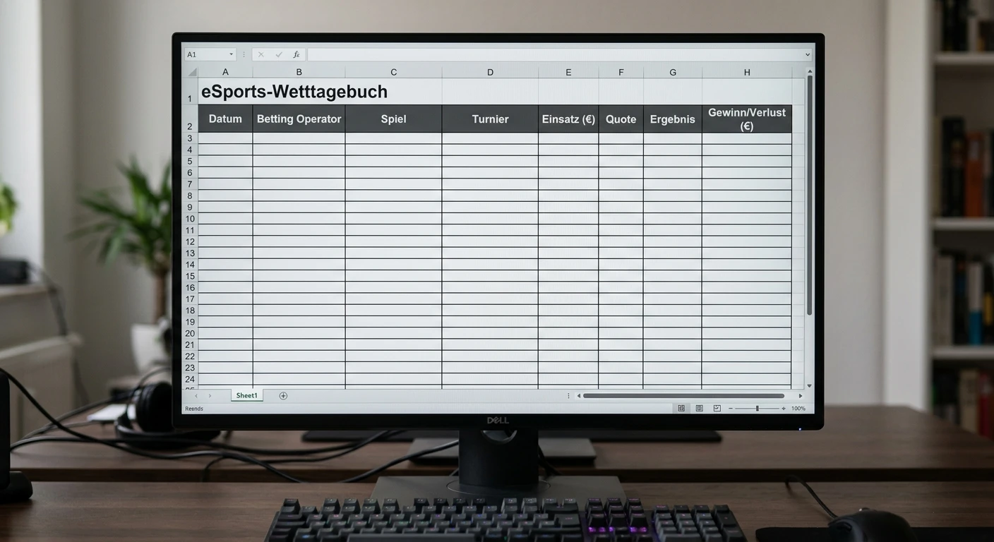 Wetttagebuch Grundlagen für eSports-Wetter – Aufbau und Bedeutung der systematischen Aufzeichnung